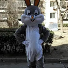 Серый кролик маскарадный костюм, вечерние костюмы для костюмированной вечеринки, наряд на Хэллоуин для взрослых, с фабрики