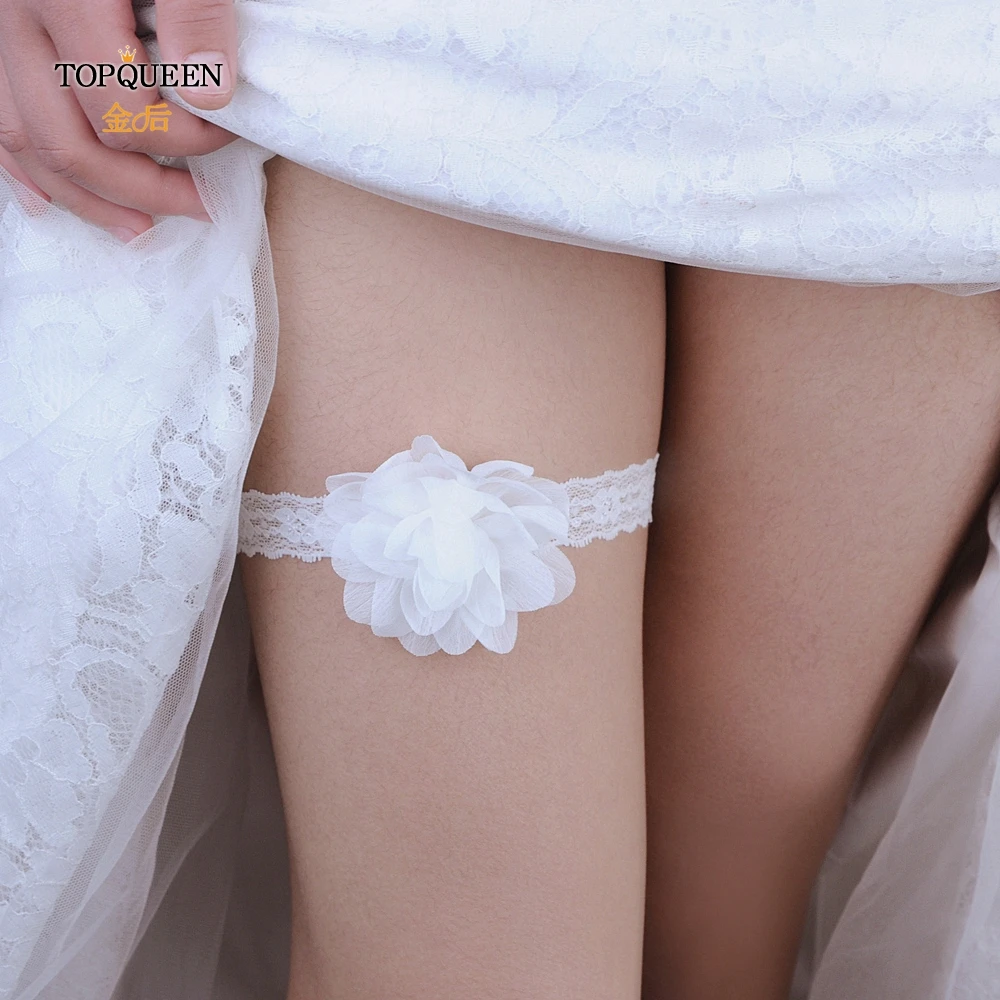 TOPQUEEN модное мягкое сексуальное женское кружевное с цветочным бантом для