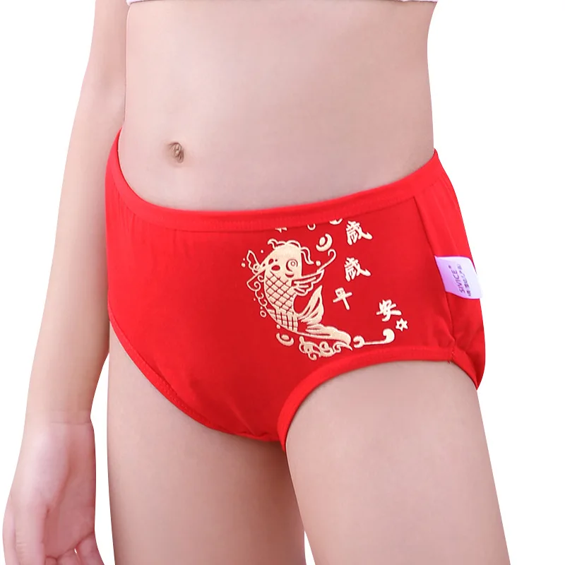 Scarlet Destiny Girls' Physiological Briefs Teen Baby Kids Underwear Panties image 2