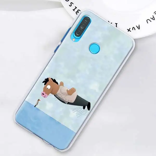 H01 Чехол для телефона аниме BoJack Horseman для huawei P20 Lite P20 P30 Pro P9 P10 Lite P Smart Plus Твердый Чехол - Цвет: H01
