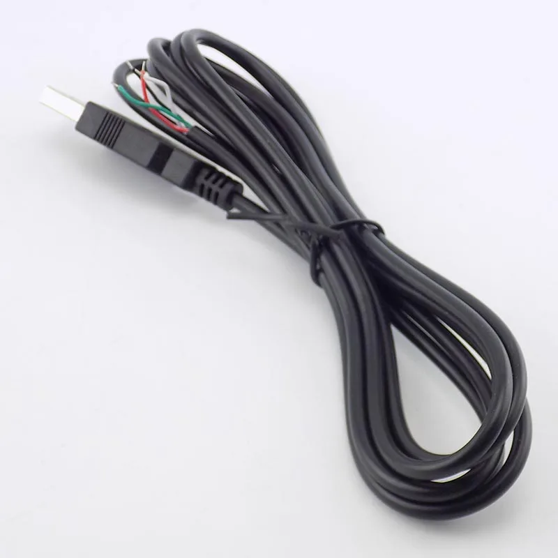 0,3/1/2 M DIY Micro USB A входящий штекер 4 Pin кабель для передачи данных, кабель разъем удлинителя Питание адаптер для usb-вентилятор устройств O21