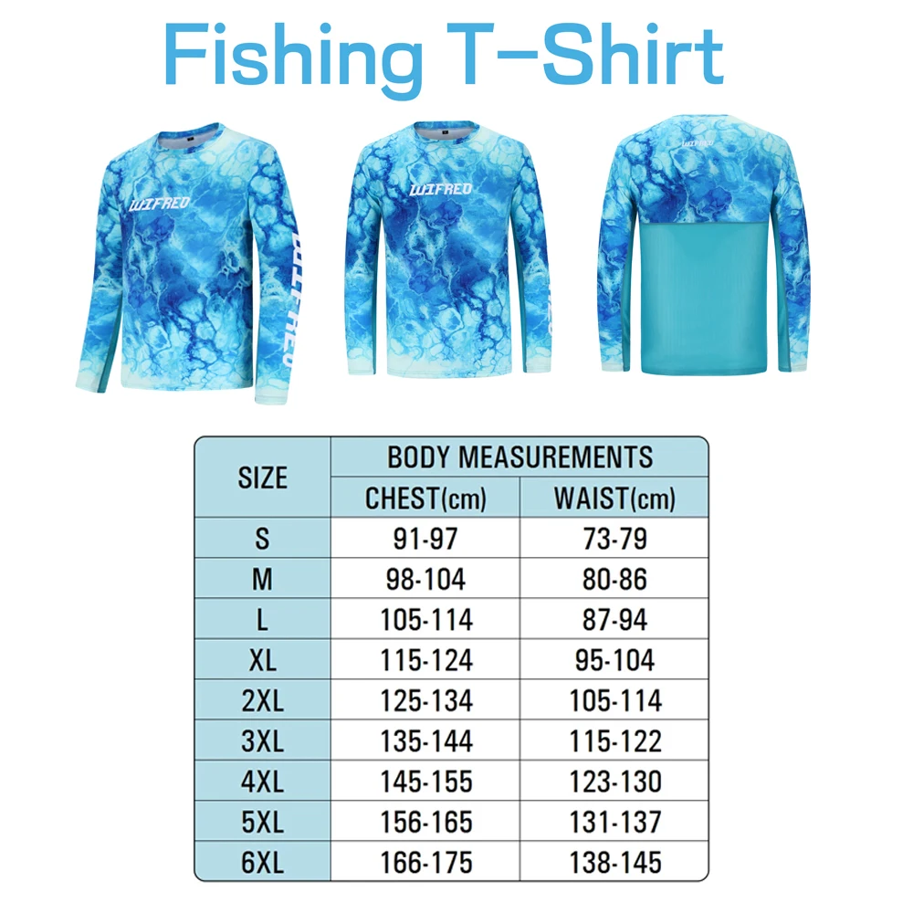 1PC Fishing Shirt Sun Protection Lightweight Quick Dry Fishing Tee