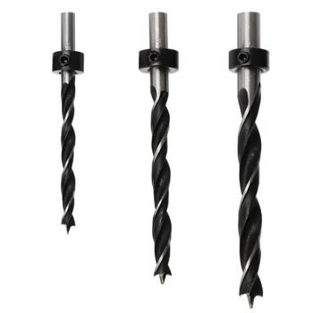 

6mm 8mm 10mm Drill Bit Carpenters Woodworking Cutting Workshop Tools 3pcs