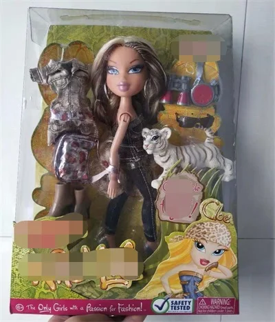 Модная фигурка Bratz Bratzillaz, кукла, несколько вариантов, лучший подарок для ребенка, 1 шт - Цвет: Черный