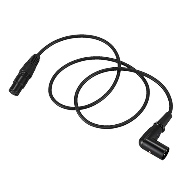 Правый угол папа мама XLR кабель провод для микрофона DMX сигнальный шнур