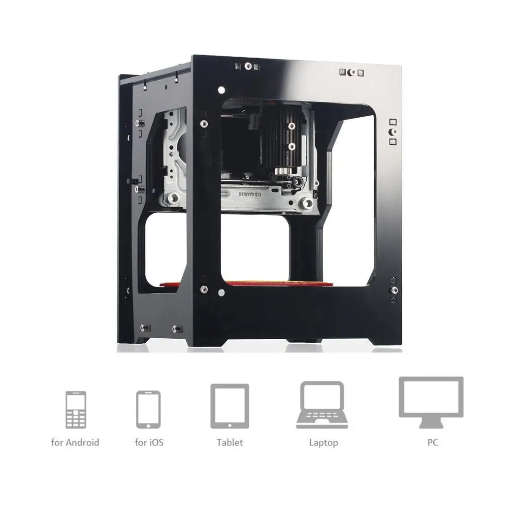 

Bluetooth Mini DIY Laser Engraving Machine One USB(5V 0.5/1A) Wireless YES Bluetooth < 1 hour Print Engraver