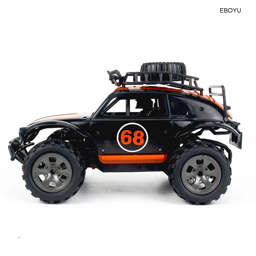 EBOYU 1816A RC автомобиль 2,4 GHz 1/18 2WD большое колесо внедорожный пульт дистанционного управления грузовик King RTR для детей начинающих