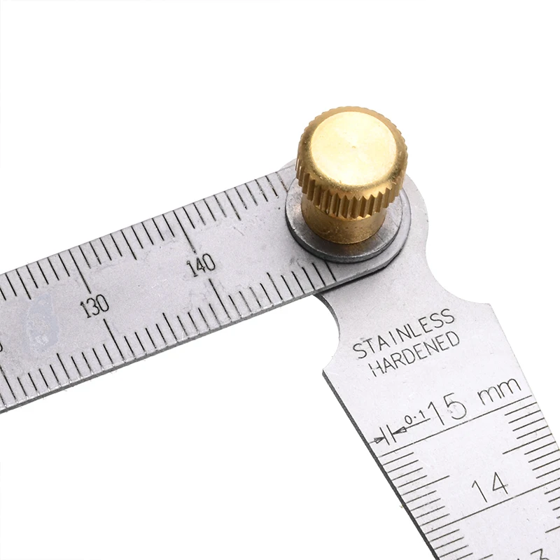 BOSAIYA QAZ1 Heights Precision Welding Taper Feeler Gauge Gage Perdurable Stainless Steel Depth Ruler Manual Welding Measurement Tool TL0309 BOSAIYA QAZ1 Heights Precision Welding Taper Feeler Gauge Gage Perdurable Stainless Steel Depth Ruler Manual Welding Measurement Tool TL0309