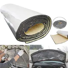 Car Sound Heat Insulation Cotton Aluminium Foil Aluminium Foil for Car Engine Hood Door Tail Cover Trunk Indoor Wall Roof Auto