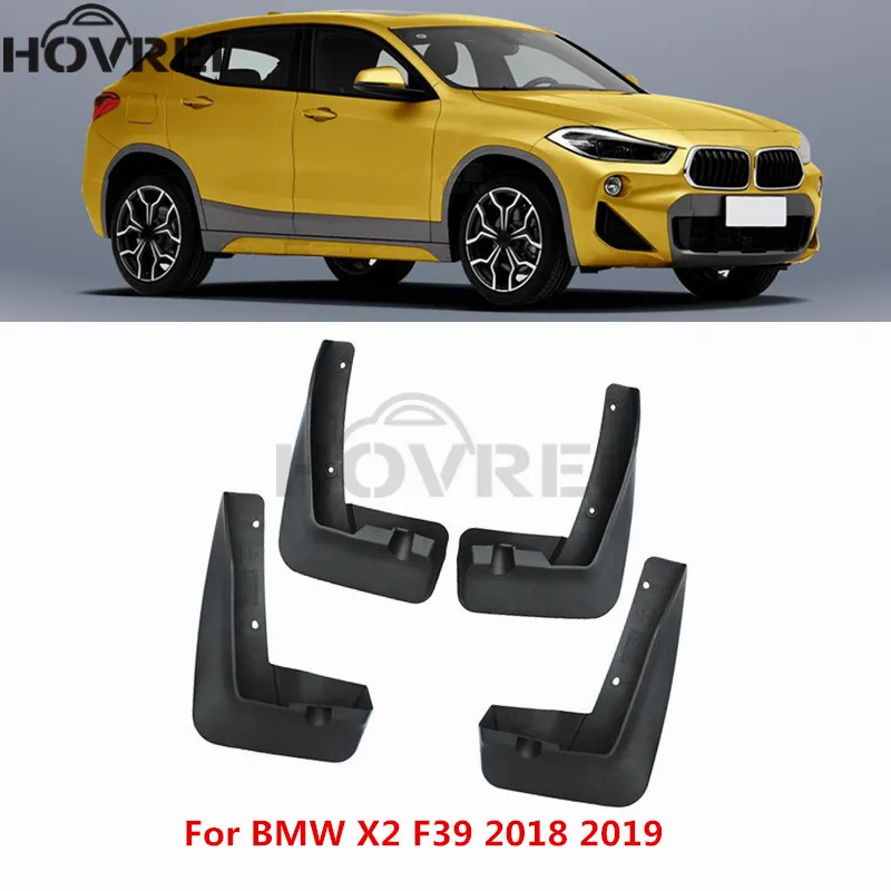 Комплект автомобильных передних и задних брызговиков для BMW X2 F39 2018 2019 2020 крыло