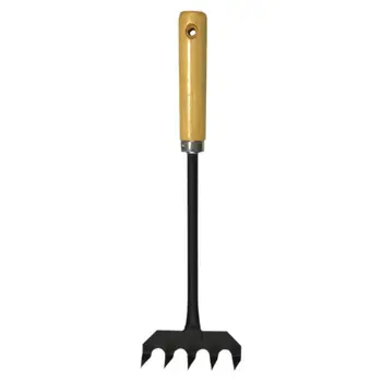 

5-Tine Cultivator Garden Hand Rake Loosening Nail Rake Mini Gardening Tool for Planting Flower