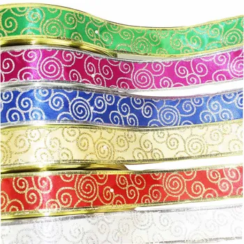 

2Y/Yard 6 Colors Girl's hair band birthday present wrap DIY Handmade crafts materials 38 mm