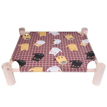 

1 Pc Pet Bed Practical Removable Canvas Sheet Durable Sleeping Bracket Cat Four-legged Bed Kitten Sleeping Bed for Pet Shop Home