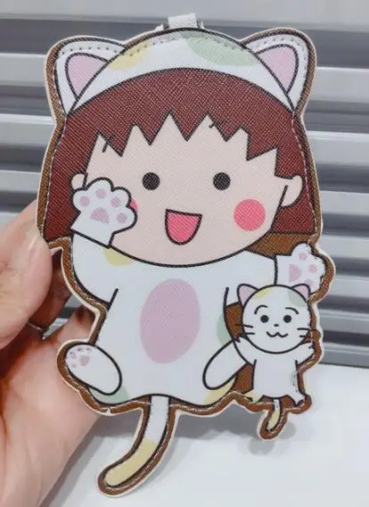 Мода Cinnamoroll Melody аниме плюшевый держатель для карт PU мультфильм Кредитные ID Сумки монета автобус карта кошелек девушки подарки на день рождения Новинка - Цвет: Слоновая кость