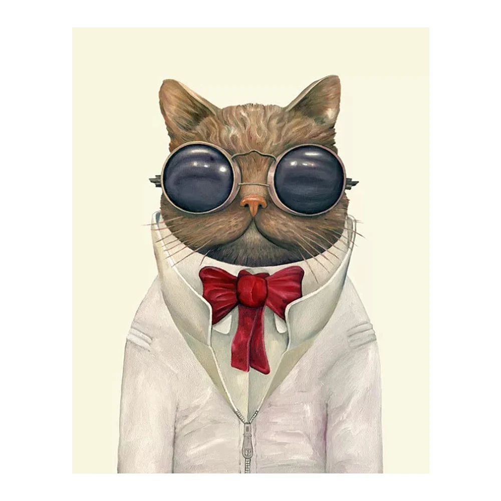 Чехол с изображением головы портрет роспись бриллиантами полный Круглые