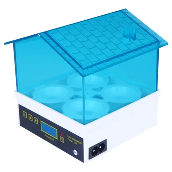 

4 Slots Small Size Bird Incubator Home Use 15W Automatic Temperature Control Household Incubator With UK Plug