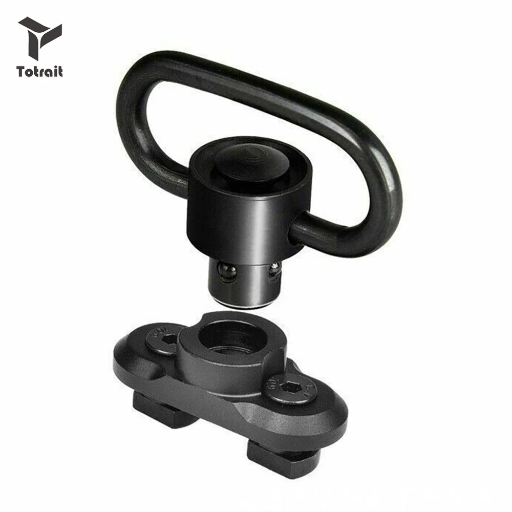 TOtrait пистолет Слинг поворотный Стад Крепление Адаптер для рельса быстрый выпуск QD Слинг поворотный адаптер рельсы инструменты крепления комплект охотничьих деталей