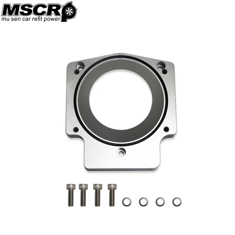 102MM Aluminum Intake Manifold Throttle Body Spacer Adapter LS1 LS2 LS4