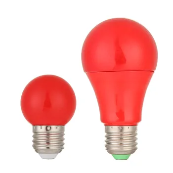 

E27 5W SMD 2835 LED Bulb Yard Shop Lighting Saving Energy Lantern Red Light