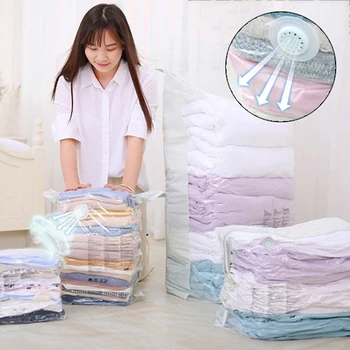

High Capacity Vacuum Bag Package Compressed Organizer For Saving Seal Bags