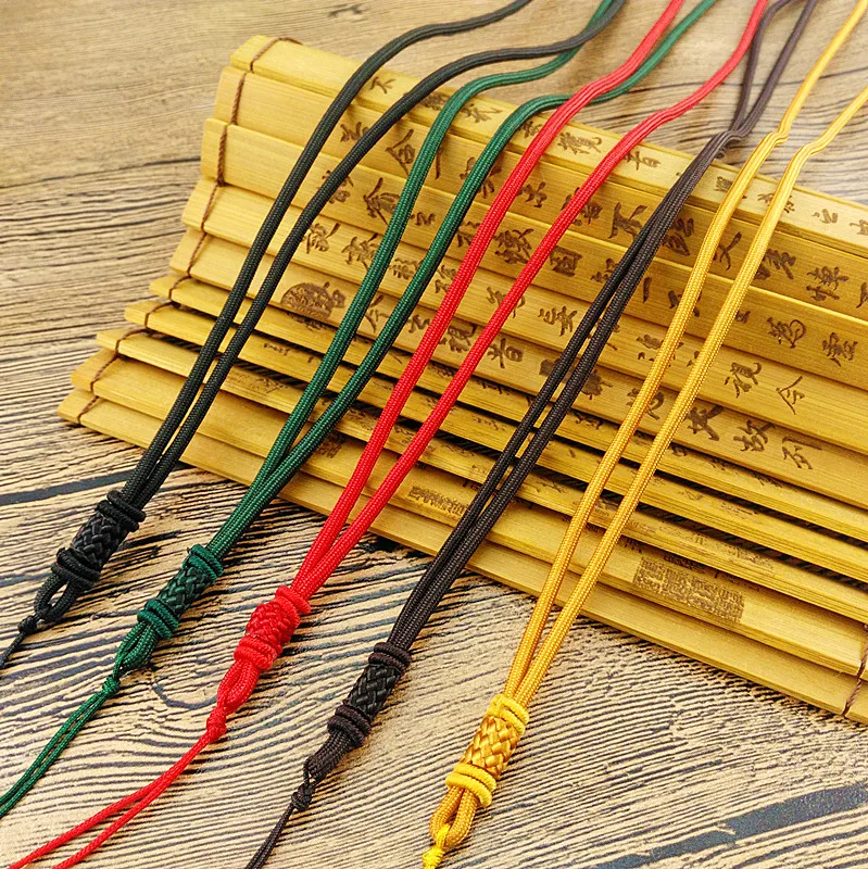 5 шт. ручной вязки для ожерелья шнур с шелковой нитью кулона длинный шнур|knotting