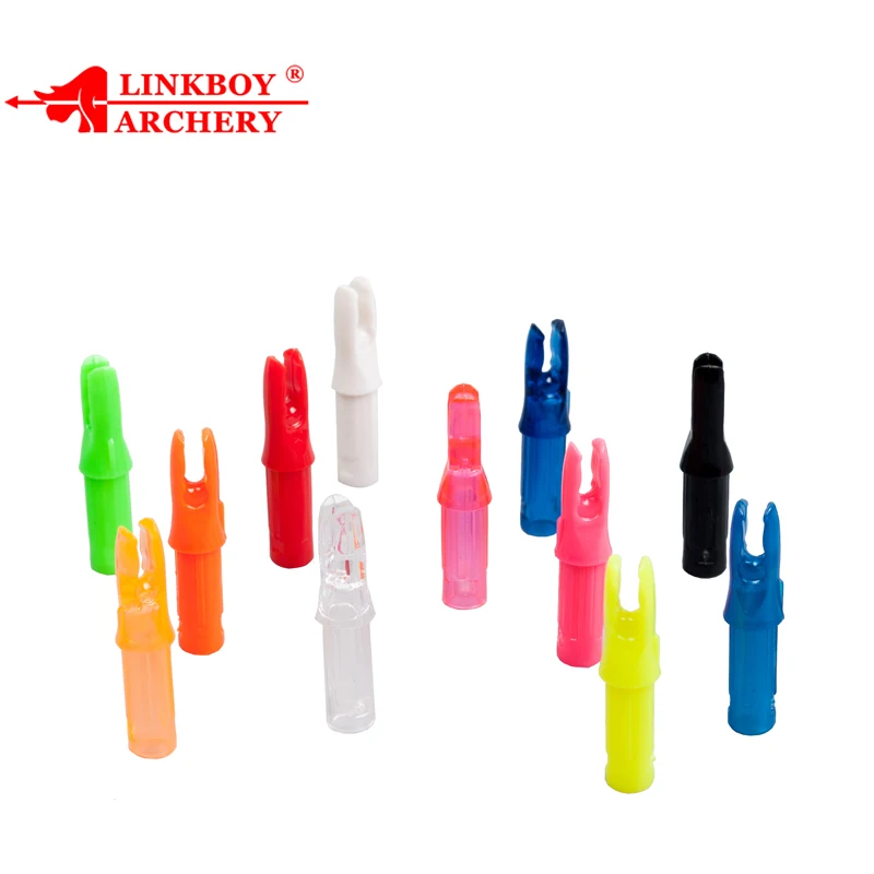 Encoches de flèche en plastique pour tir à l'arc, 6.2mm, bricolage, 60 Encoches de flèche en plastique pour tir à l'arc, 6.2mm, bricolage, 60