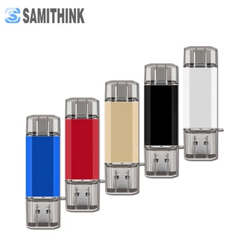 

SAMITNINK Phone USB Flash Drive Type-C OTG USB 3.0 Flash Pen Drive High Speed USB Key Flash Memory Stick 128GB 64GB 32GB 16GB 8G