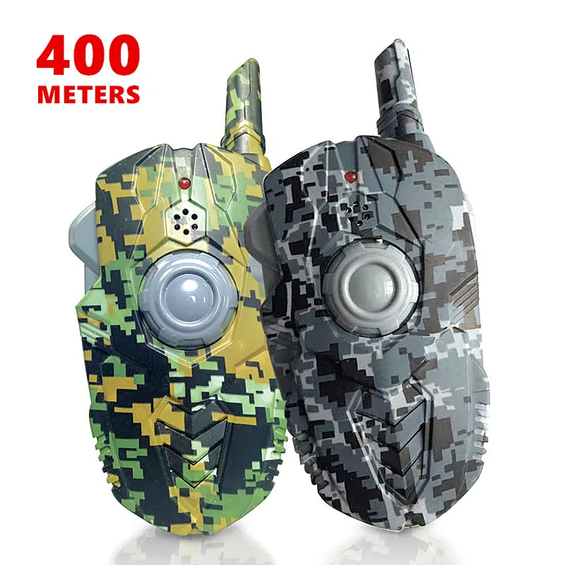 

400 Meters Intercom Toys Pretend Play Children Boys Birthday Gift Hobbies Electronic Toy Walkie Talkies for Kids Adult Game