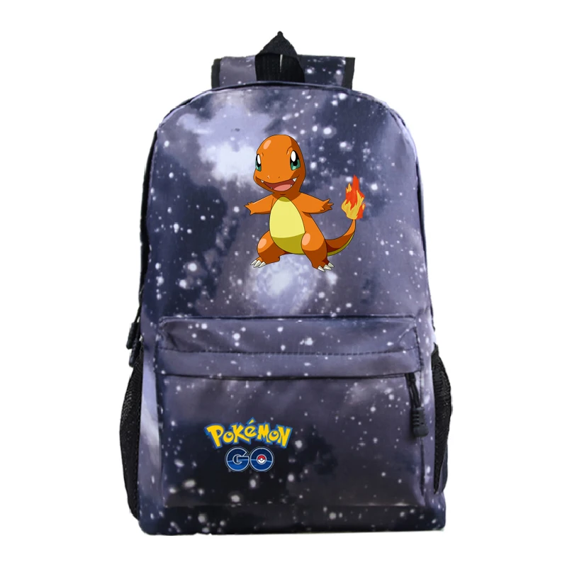 7 Аниме Рюкзак Pokemon карманные монстры холщовый рюкзак для женщин мужчин Покемон школьные рюкзаки Mochila - Цвет: 7