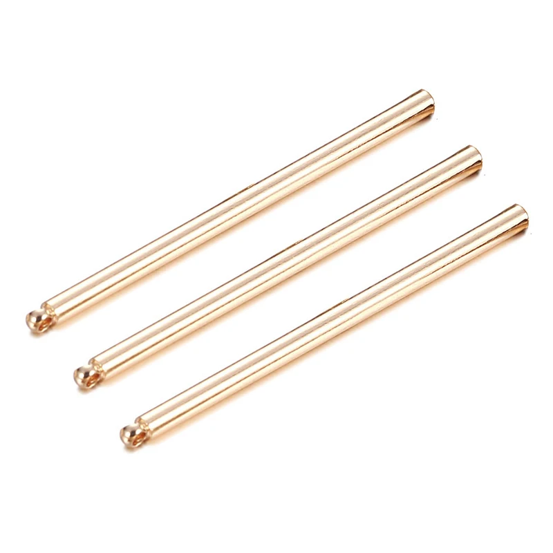 20pcs Gold Plated Stainless Steel Bar Stick Pendent DIY Earrings Making Charms 
