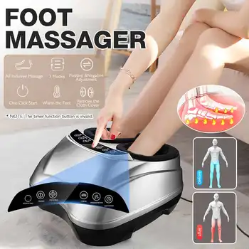 

Electric Heating Foot Massage Device multi-function Reflexology Shiatsu Foot Massage Machine Leg Pain Relief Massager Physiother