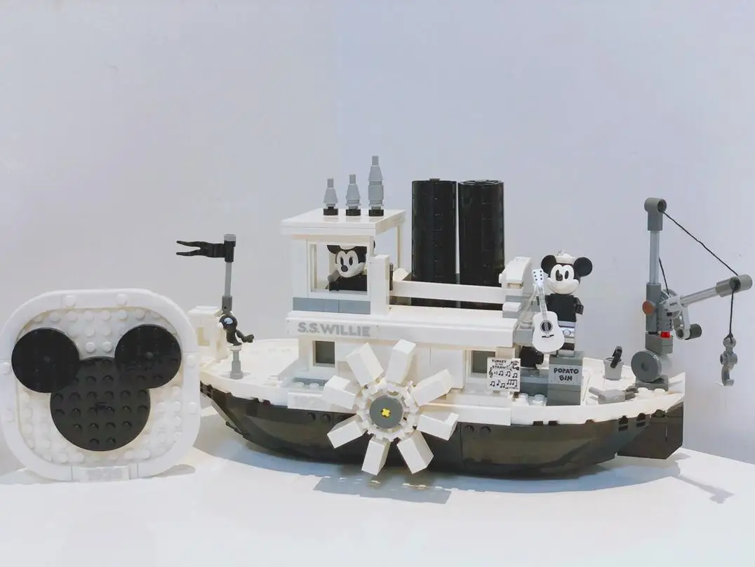 steamboat willie lego ebay