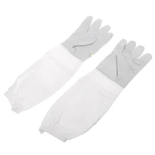 Новинка, 1 пара, перчатки для пчеловодства, дышащая сетка, защитные, против укусов, перчатки для пчеловода, инструмент для пчеловода