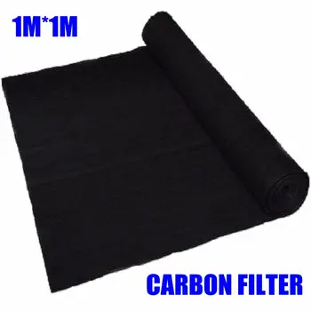 

3mm Activated Carbon Filter Air Conditioner Purifier Pre Fabric 1x1m Home Fabric Activated Carbon Purifier Pre Filter Sheet Pad