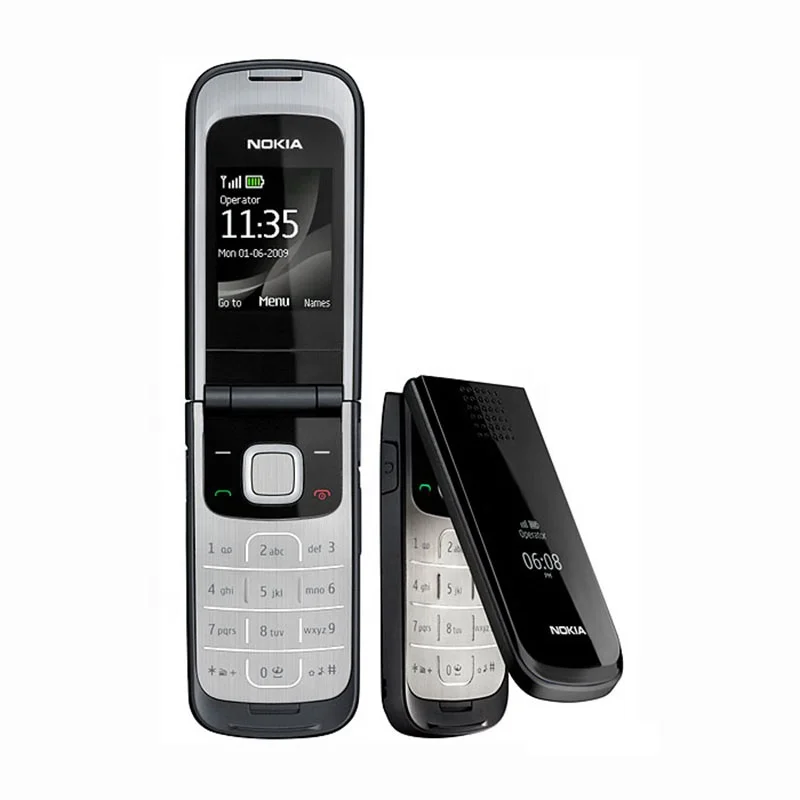 Nokia-teléfono móvil Original 2720 desbloqueado, smartphone con botón plegable 2720, envío rápido