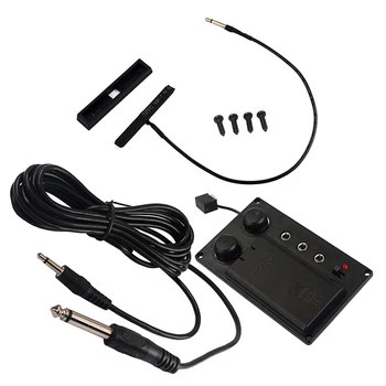 

Violin Equalizer Violin Silent Mute Preamp EQ Violin Accessory with Pickup Cable