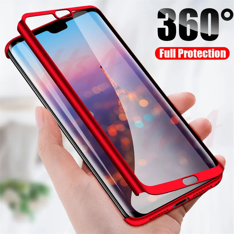 Роскошные 360 Полный принципиально для huawei Y5 Y6 Pro Y7 Prime Y9 жесткий чехол из поликарбоната для Honor 8A 8C 8S 8X8 9 10 Lite Play чехол