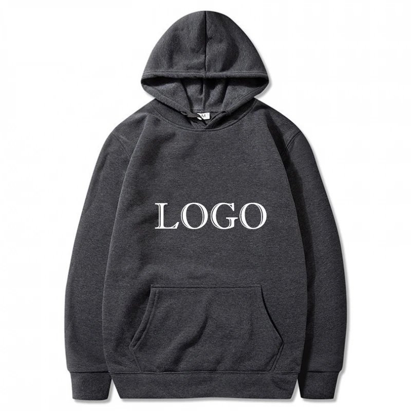 2022 Custom Logo Men's and Women's Sports Hoodie Spring and Autumn Tops Hoodie Sweatshirt Solid Color Hoodie Sweatshirt Tops fresh hoods