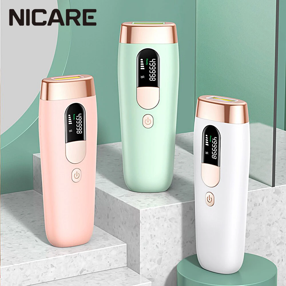 NICARE IPL Laser Epilator for Women 990000 Flashes Body Facial Bikini