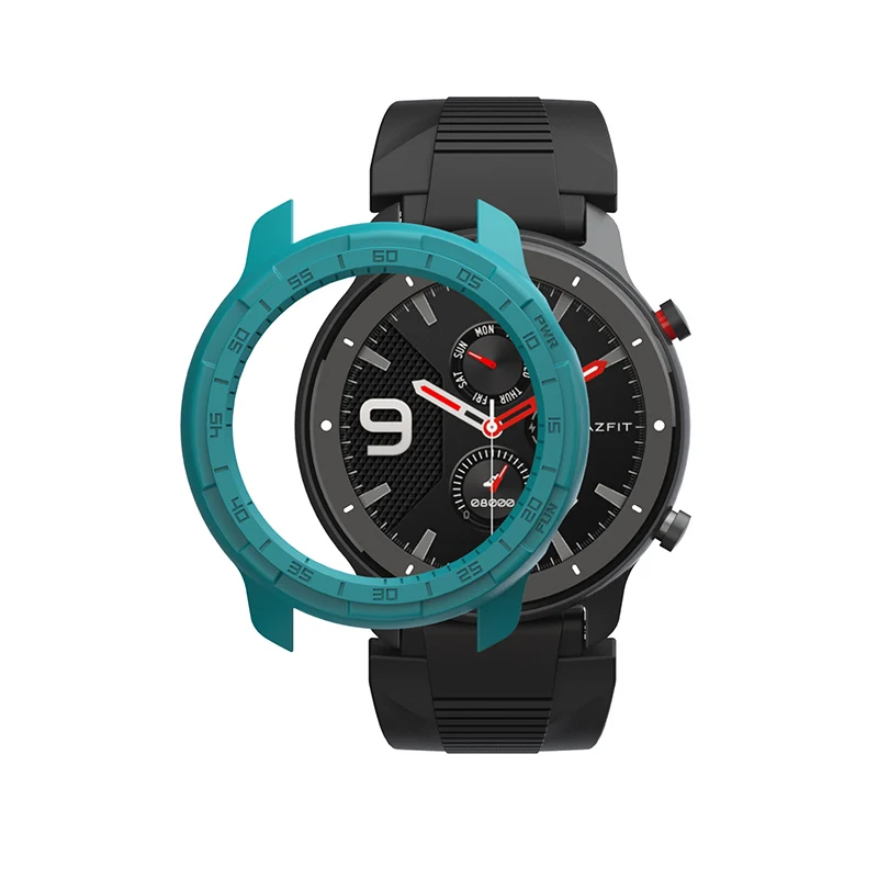 Mint Green Защитный чехол SIKAI для часов Huami Amazfit GTR 47 мм, высококачественный чехол для часов из ПК для Amazfit GTR 47 мм, корпус для умных часов - Цвет: Mint Green