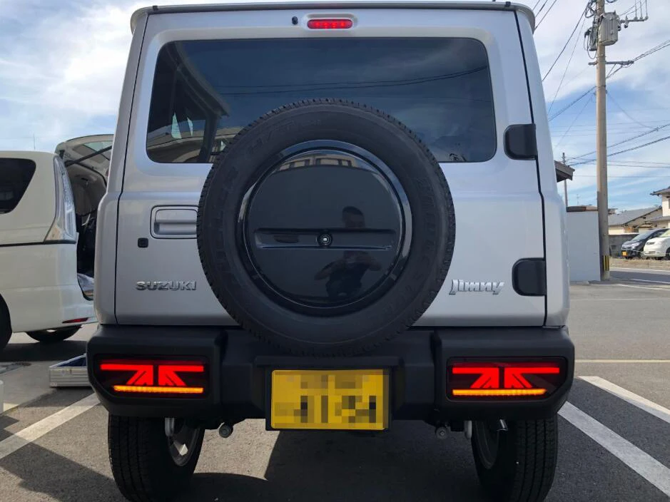 Год задний фонарь для Suzuki Jimny задний фонарь автомобильные аксессуары светодиодный DRL Taillamp для suzuki Jimny противотуманные фары