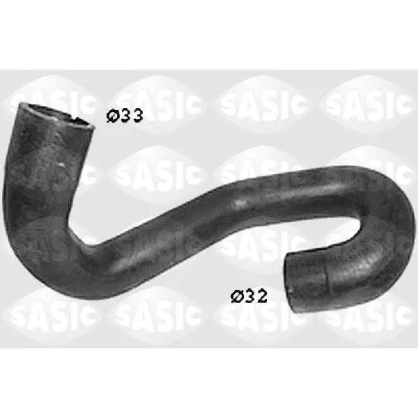 Патрубок радиатора Opel Astra/Zafira 1.4/1.6 98 SASIC SWH6775