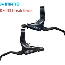 Shimano BL-R3000 22,2 мм плоский бар Дорожный велосипед велосипедные тормозные рычаги-черный