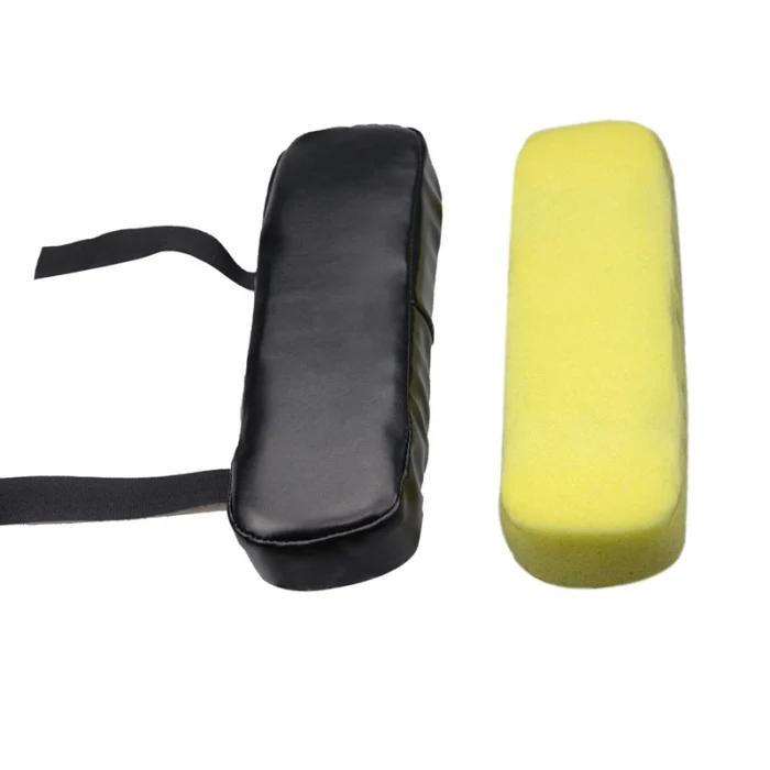 Hot Wheel Chair Armrest Pad Cover Elbow Pain Relief Cushion Memory Foam PU Leather Office S7#5
