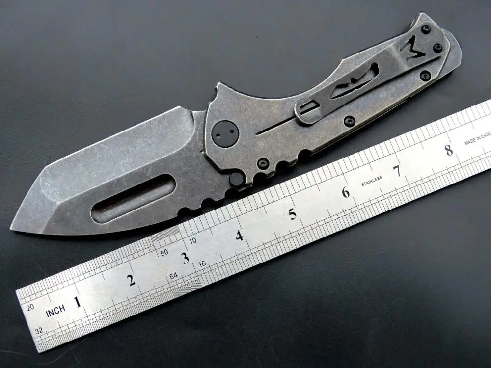  Eafengrow EF905 Folding Knife with Point 14c28n Steel
