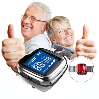 

High Blood Pressure Cardiovascular Disease Rhinitis Improve Hearing 650nm Acupuncture Laser Therapy Watch for Elderly