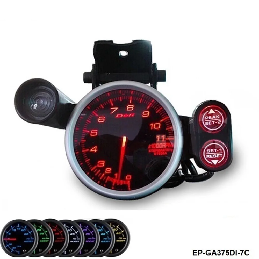 RACER GAUGE 80MM Tachometer 11000RPM 7 Color setting For BMW MINI Cooper S JCW W11 1.6 R52 04-08/R53 EP-GA375DI-7C