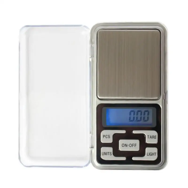 

Mini Digital Scale 100/300/500g 0.01g High Accuracy Backlight Electric Pocket For Jewelry Gram Weight For Kitchen