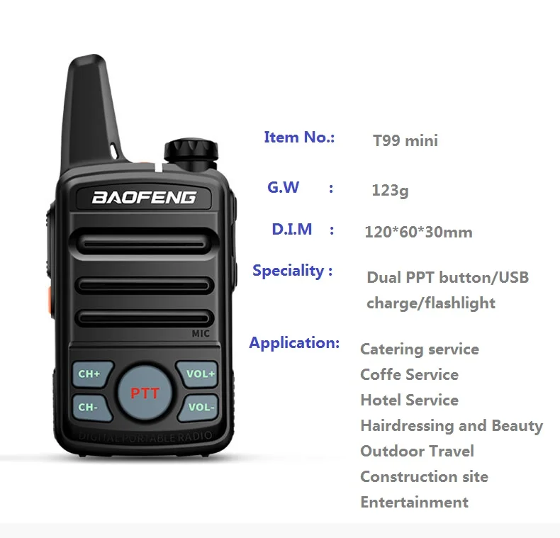 10 Вт Baofeng BF-898 плюс высокая мощность 5200 мАч двухстороннее радио 50 км CB радио FM приемопередатчик портативная рация Intercom USB charg