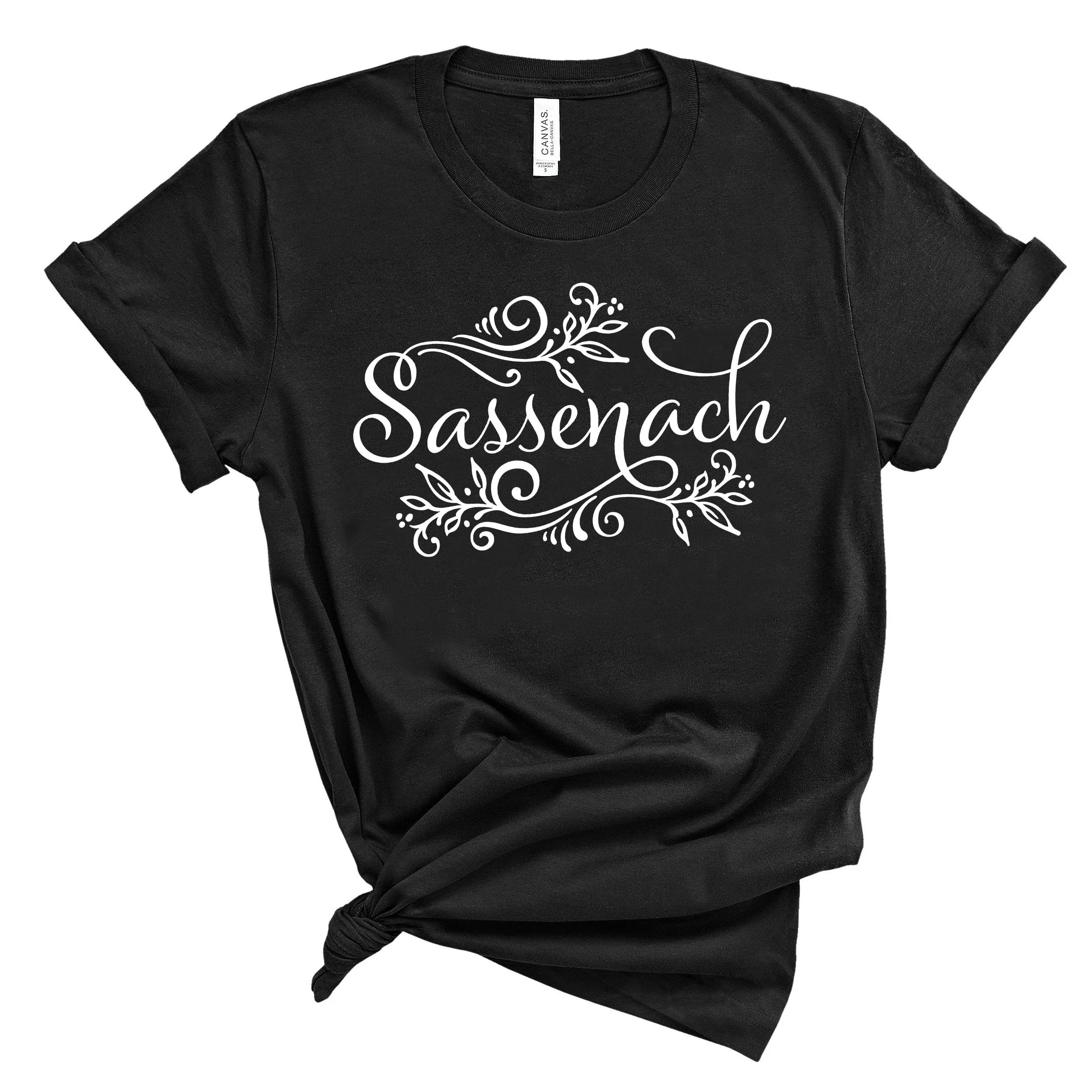Sunfiz YF Sassenach рубашка Outlander книга серия футболка Клэр Джейми Фрейзер рубашки ТВ шоу